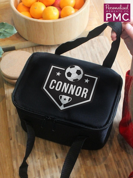 Personalised Football Lunch Bag by PMC (E94671) | £20