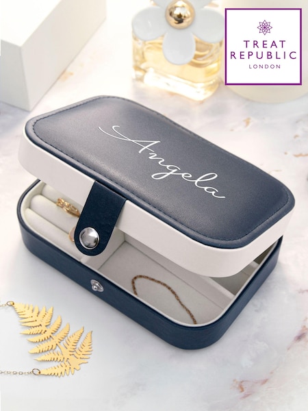 Treat Republic Personalised Travel Jewellery Storage (E94681) | £28