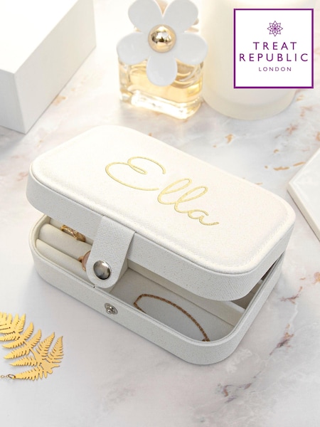 Treat Republic Personalised Travel Jewellery Storage (E94686) | £28