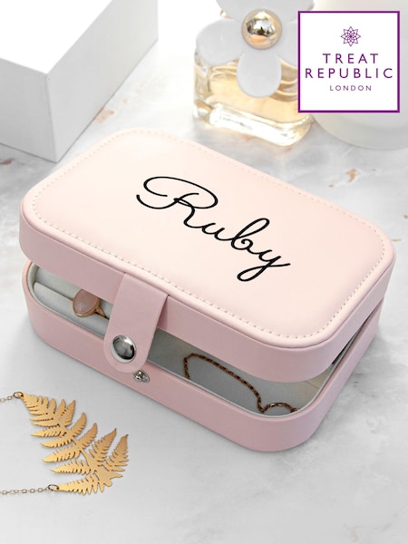 Treat Republic Personalised Travel Jewellery Storage (E94687) | £28