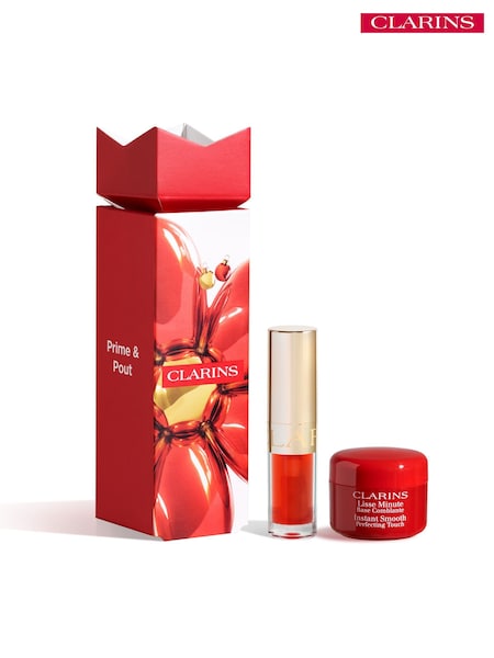 Clarins Prime And Pout Stocking Filler Gift Set