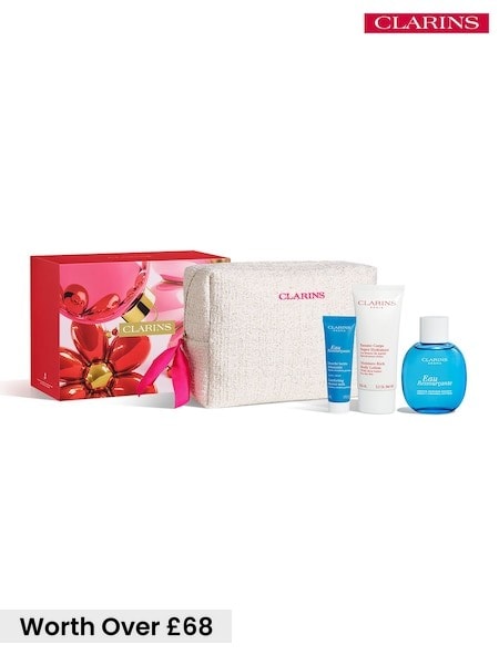 Clarins Eau Ressourante Collection Gift Set (worth Over £68)