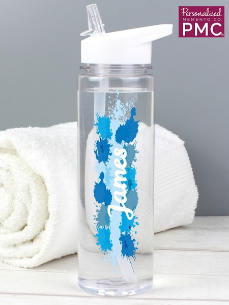 Personalised Splash Water Bottle By PMC (E94739) | £16