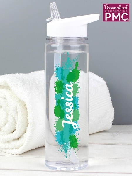 Personalised Splash Water Bottle By PMC (E94741) | £16