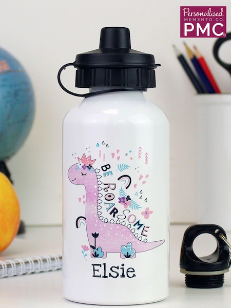 Personalised Dinosaur Drinks Bottle by PMC (E94745) | £15