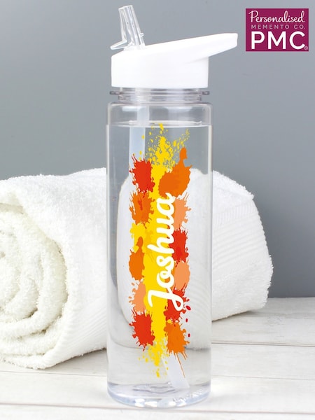 Personalised Splash Water Bottle By PMC (E94751) | £16