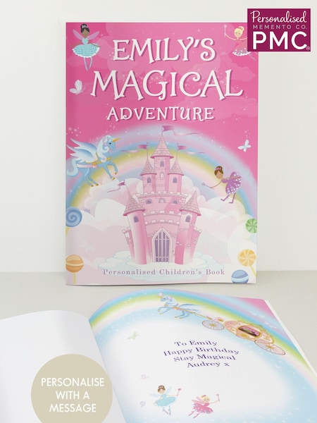 Personalised Princess and Unicorn Story Book by PMC (E94772) | £12