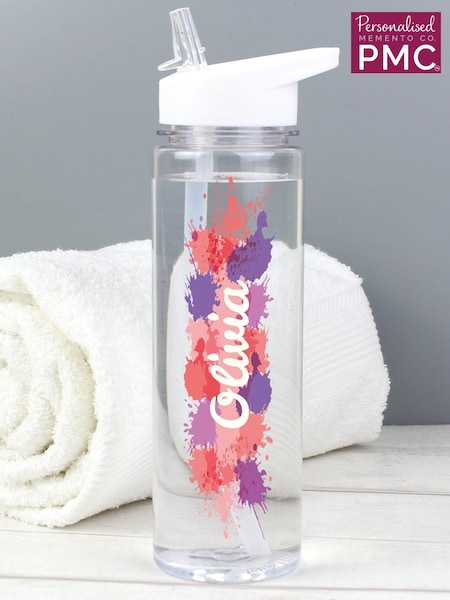 Personalised Splash Water Bottle By PMC (E94788) | £16