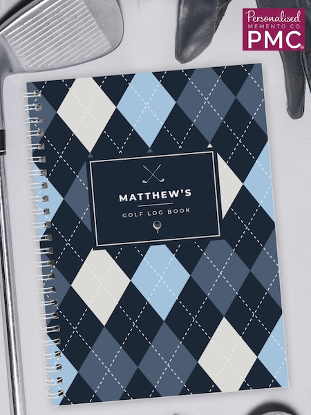 Personalised Golf Log Book by PMC (E94860) | £14