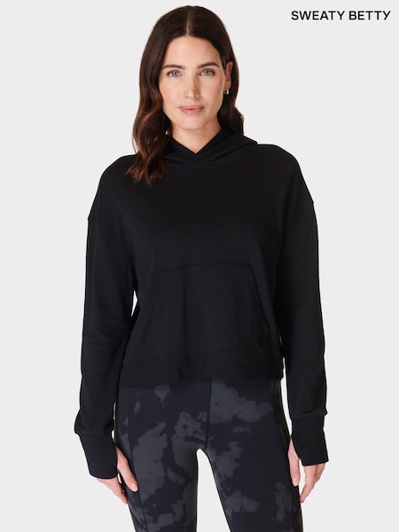 Sweaty Betty Black After Class Sweatshirt (E94976) | £50