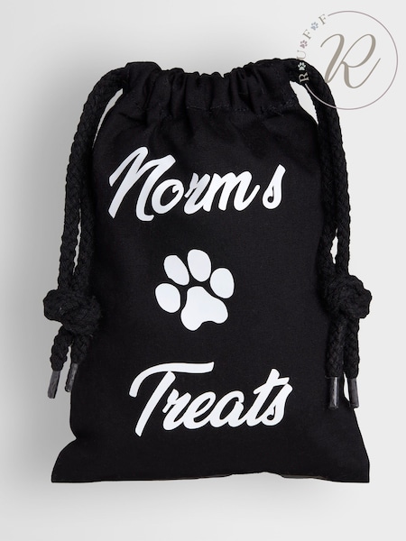 Personalised Doggy Treat 100% Cotton Bag by RUFF (E95210) | £22