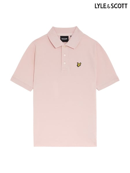 Lyle & Scott Pink Boys Classic Polo Shirt (E95361) | £40