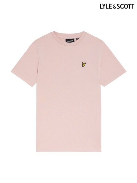 Lyle & Scott Pink Boys Essentials Crew Neck T-Shirt (E95366) | £22