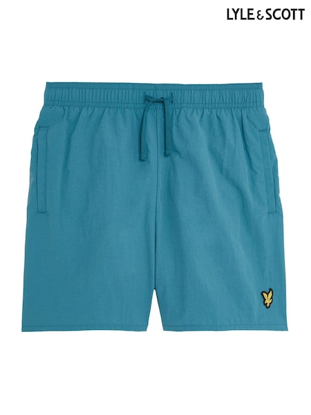 Lyle & Scott Blue Boys Swim Shorts (E95375) | £35