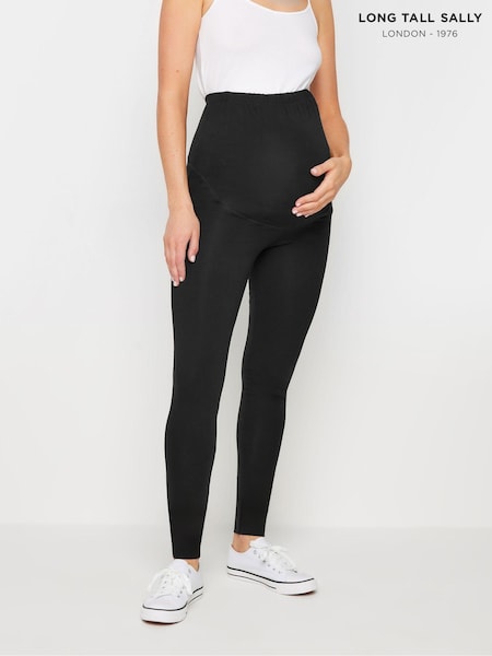 Long Tall Sally Black Maternity Premium Leggings (E95492) | £26