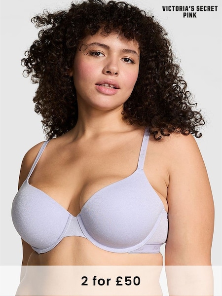 Victoria's Secret PINK Purple Cloud Full Cup Bra (E95688) | £29