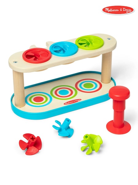Melissa & Doug Match & Push Spinning Tops (E95779) | £20