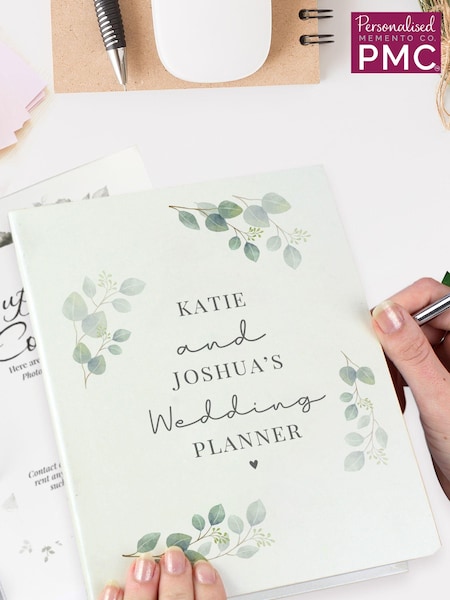 Personalised Botanical Wedding Planner by PMC (E95798) | £25