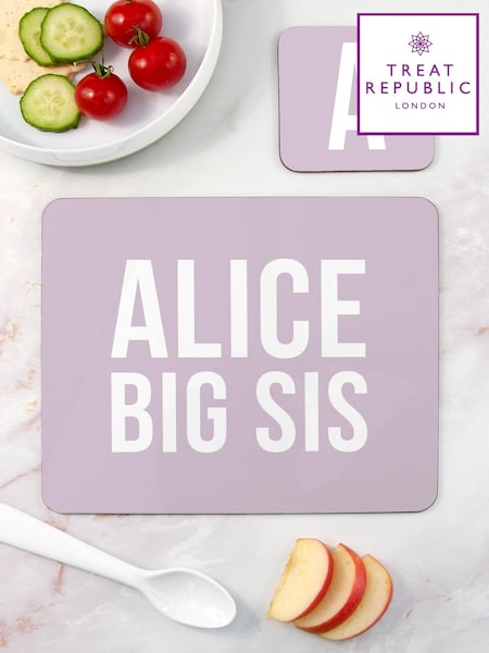 Pink Sister Place Mat Set by Treat Republic (E96008) | £25