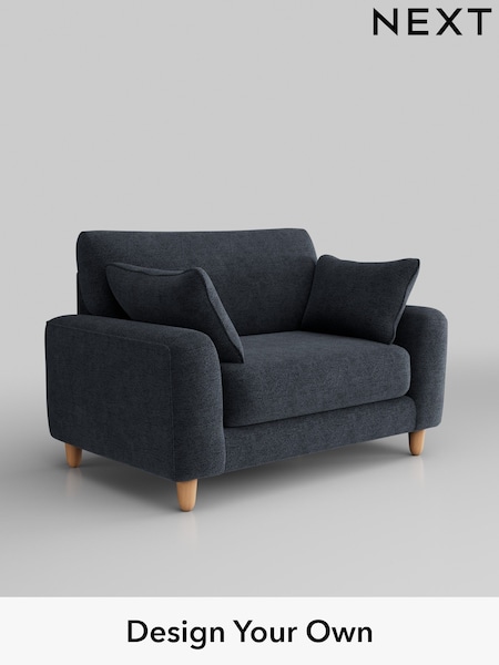 Boucle Chenille/Dark Slate Blue Campbell (E96181) | £975