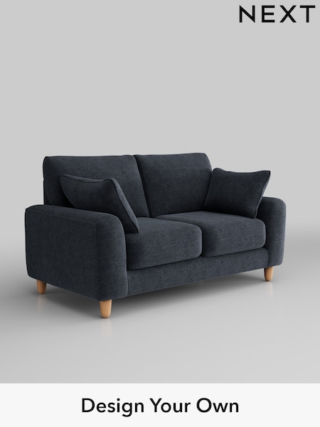 Boucle Chenille/Dark Slate Blue Campbell (E96181) | £1,075