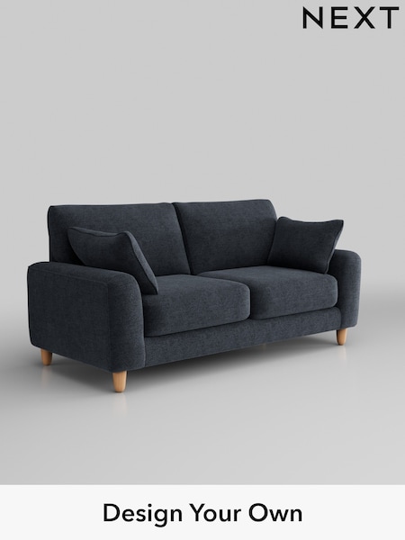 Boucle Chenille/Dark Slate Blue Campbell (E96181) | £1,175