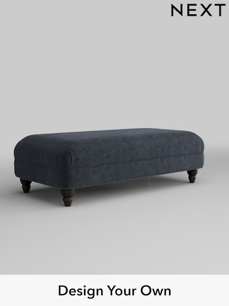 Boucle Chenille/Dark Slate Blue Ashford Relaxed Sit (E96184) | £475
