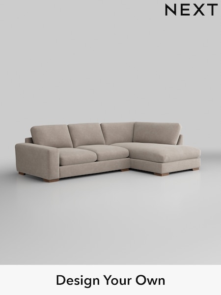 Boucle Chenille/Light Natural Houghton Deep Sit (E96209) | £2,199