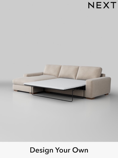 Boucle Chenille/Oyster Houghton Deep Relaxed Sit (E96216) | £2,825