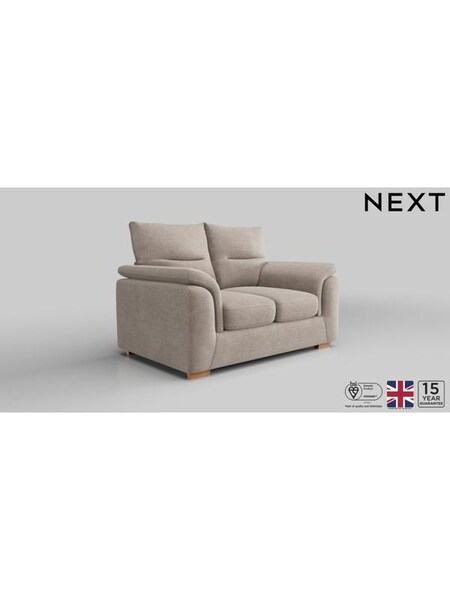 Boucle Chenille/Light Natural Hayden Highback (E96218) | £1,025