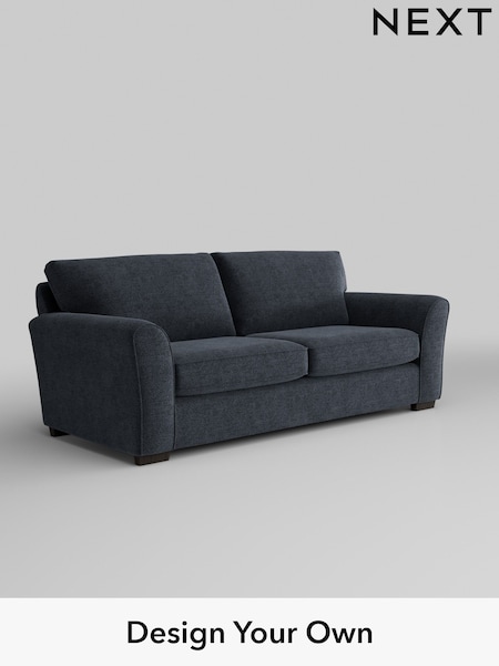 Boucle Chenille/Dark Slate Blue Michigan Ii (E96289) | £1,075