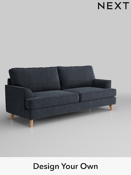 Boucle Chenille/Dark Slate Blue Peyton (E96294) | £1,175
