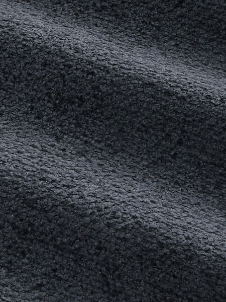 Boucle Chenille/Dark Slate Blue Fabric By Metre (E96313) | £140