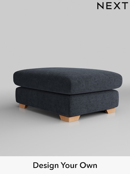 Boucle Chenille/Dark Slate Blue N. Premium The Snuggle Grand (E96432) | £599