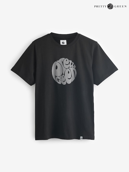 Pretty Green Gillespie Cotton T-Shirt (E96549) | £40