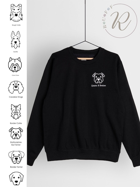Personalised My Dog & Me Sweater by RUFF (E96913) | £45