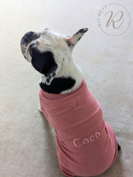 Personalised Luxury Fleece Sweatshirt by RUFF (E96918) | £40