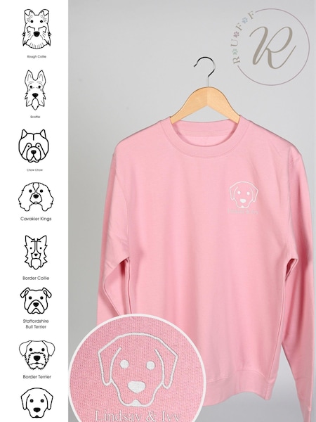 Personalised My Dog & Me Sweater by RUFF (E96920) | £45