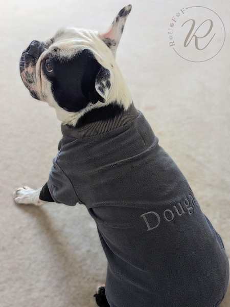 Personalised Luxury Fleece Sweatshirt by RUFF (E96925) | £40