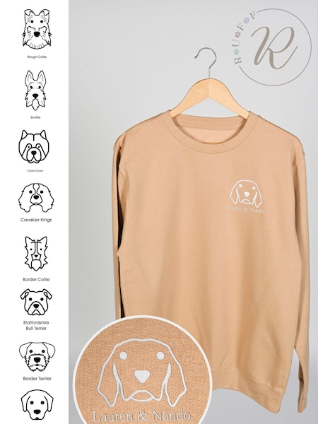 Personalised My Dog & Me Sweater by RUFF (E96926) | £45