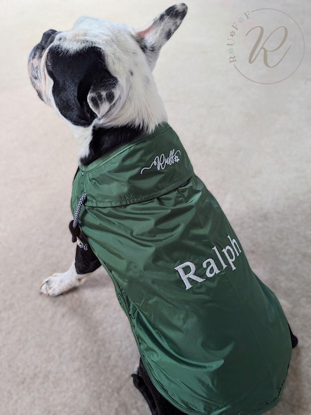 Personalised RainPaws Coat by RUFF (E96988) | £44