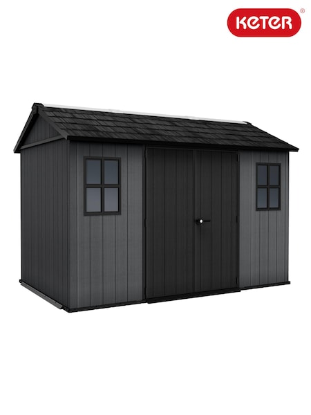Keter Grey Newton Plus 11x7.5 Garden Shed (E97083) | £1,750