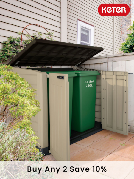 Keter Brown Store it out Max 1200L Garden Storage Box (E97106) | £195