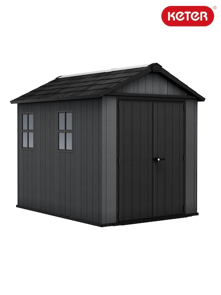 Keter Grey Newton Plus 7.5x9ft Garden Shed (E97108) | £1,550