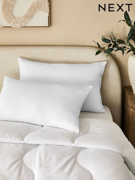 Set of 2 Medium Ultra Allergy Defence Pillows (E97377) | £36