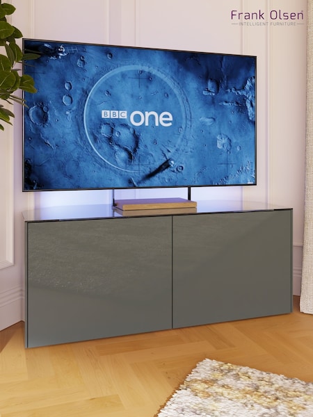 Frank Olsen Grey Intel SMART Corner TV Unit (E97388) | £390