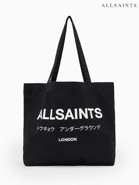 AllSaints Black Underground Tote (E97398) | £35