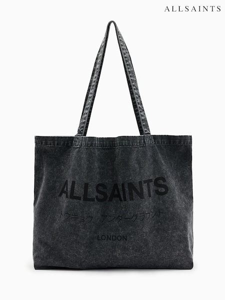 AllSaints Blue Undrground Acid Tote Bag (E97408) | £35