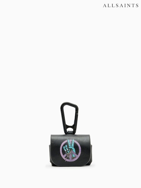 AllSaints Black Airpod Case (E97560) | £39
