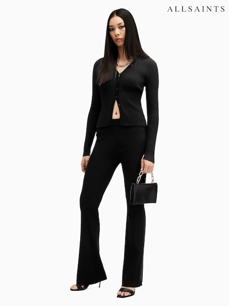AllSaints Black Peaches Trousers (E97644) | £149